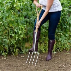 Kent & Stowe Stainless Steel Digging Fork 6 Kent & Stowe Stainless Steel Digging Fork -Outdoor Garden Care Shop 1031049 2