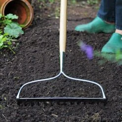 Kent & Stowe Stainless Steel Long Handled Soil Rake -Outdoor Garden Care Shop 1031059 2