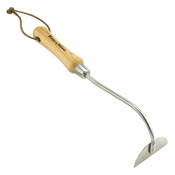 Kent & Stowe Stainless Steel Hand Onion Hoe 1 Kent & Stowe Stainless Steel Hand Onion Hoe