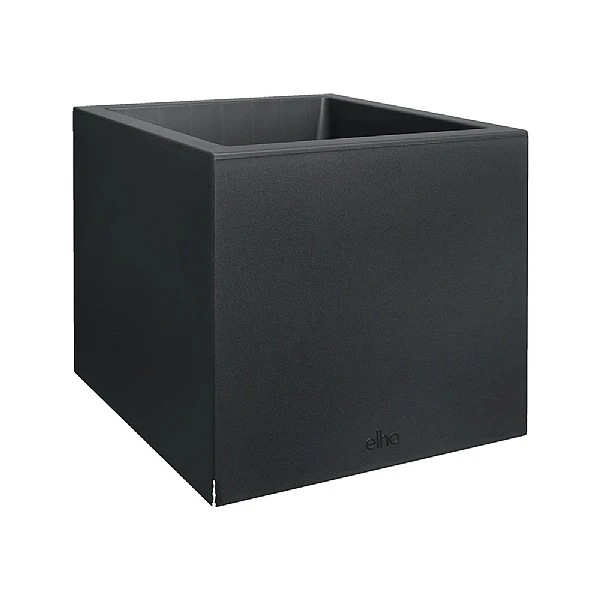 Elho Vivo Next Square Planter 30cm Living Black 3 Elho Vivo Next Square Planter 30cm Living Black - Image 3