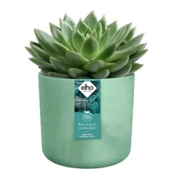 Elho The Ocean Collection Round Pot 22cm Pacific Green 7 Elho The Ocean Collection Round Pot 22cm Pacific Green -Outdoor Garden Care Shop 1230823 2