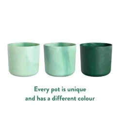 Elho The Ocean Collection Round Pot 22cm Pacific Green 10 Elho The Ocean Collection Round Pot 22cm Pacific Green -Outdoor Garden Care Shop 1230823 5