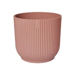 Elho Vibes Fold Round Planter 22cm Delicate Pink 10 Elho Vibes Fold Round Planter 22cm Delicate Pink -Outdoor Garden Care Shop 1230824 5