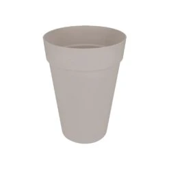 Elho Loft Urban Round High Planter 42cm Warm Grey 6 Elho Loft Urban Round High Planter 42cm Warm Grey -Outdoor Garden Care Shop 933195 3